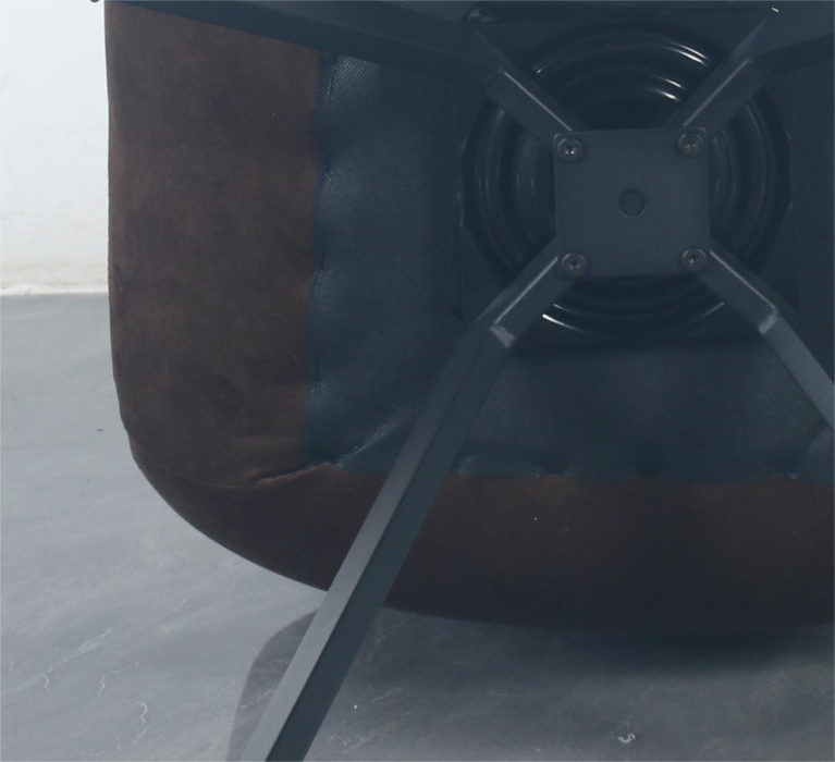 Стулья, Стул Gustaf ВЕЛЮР поворотный опоры черные