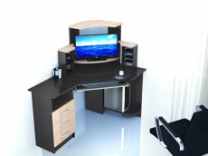 Прямые компьютерные столы, Стол компьютерный Грета-7