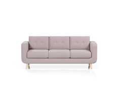 Дизайнерские диваны для гостиной, Диван прямой Франко нераскладной,велюр