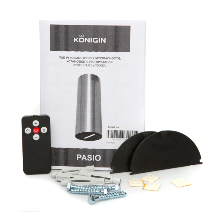 Вытяжки, Кухонная вытяжка Konigin Ester Gold/Black Glass 31