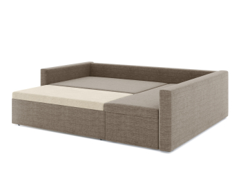 Диван-кровать угловой Мансберг дельфин, рогожка Люкс