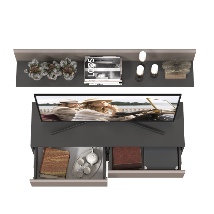 ТВ-тумбы, ТВ-тумба с открытой полочкой Сидней