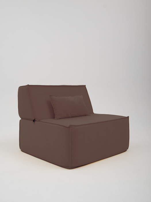 Гостиная, Бескаркасное кресло Клайд,велюр