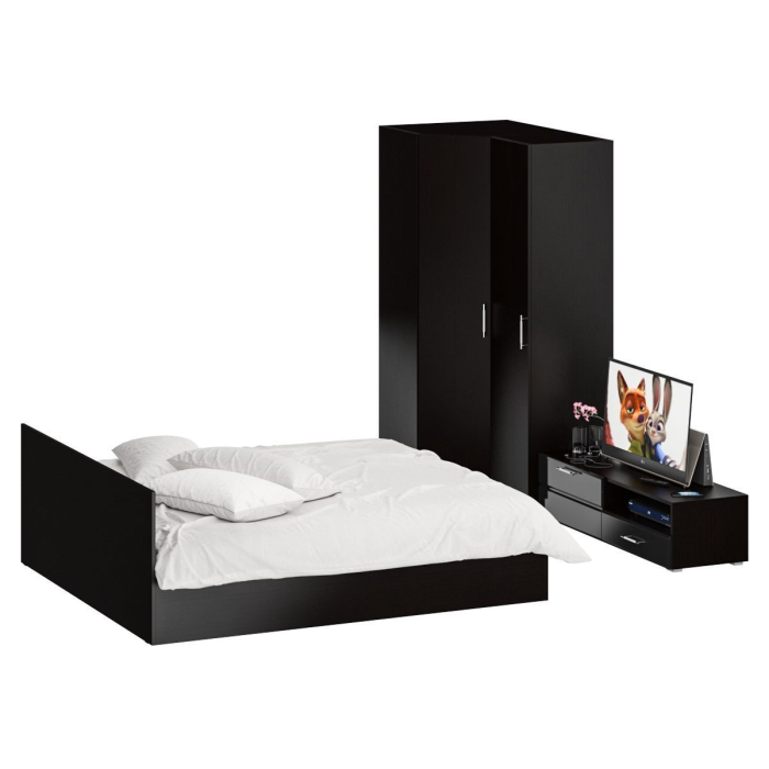 Спальные гарнитуры, Мебель для спальни Стандарт № 4 с кроватью 1800