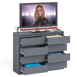 Комод восемь выдвижных ящиков Мори МК1200.8