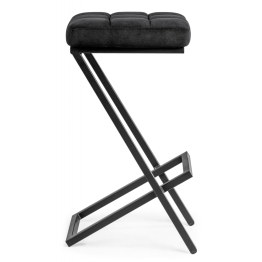 Барный стул Амаури, велюр