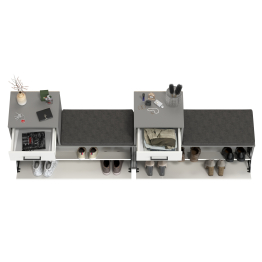 Две обувницы Лира 2-0714