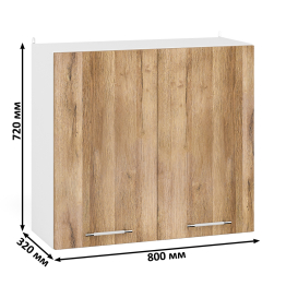 Модуль кухонный верхний 80 см. ШВ800