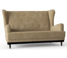 Дизайнерские диваны для гостиной, Диван прямой Барон Люкс, Велюр