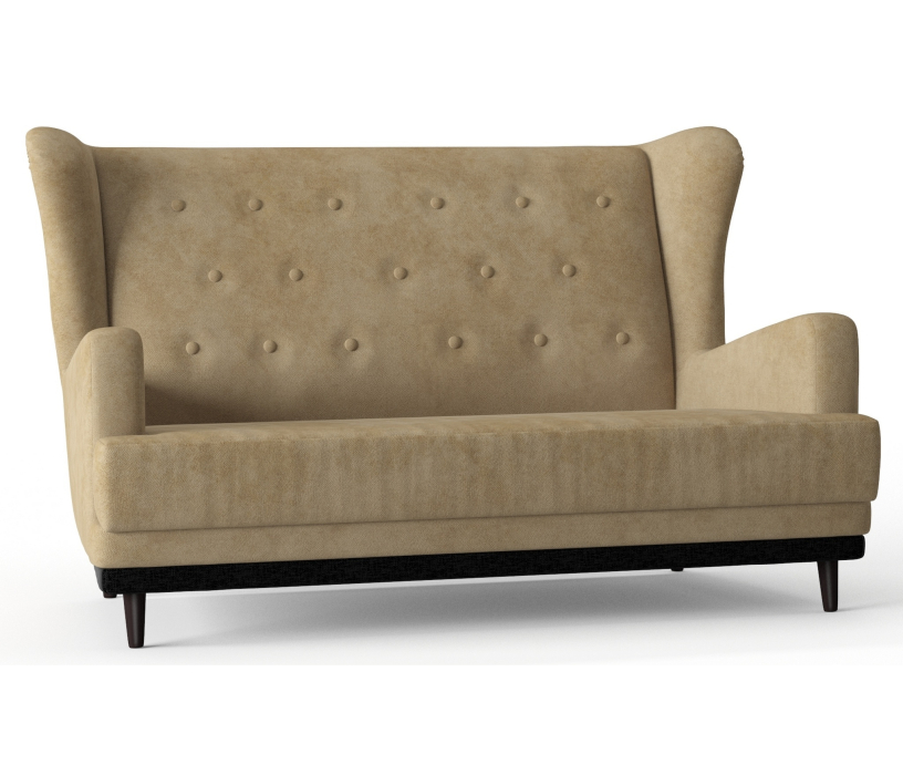 Дизайнерские диваны для гостиной, Диван прямой Барон Люкс, Велюр