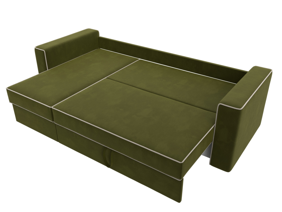 Диваны угловые в гостиную, Угловой диван Принстон левый угол, микровельвет