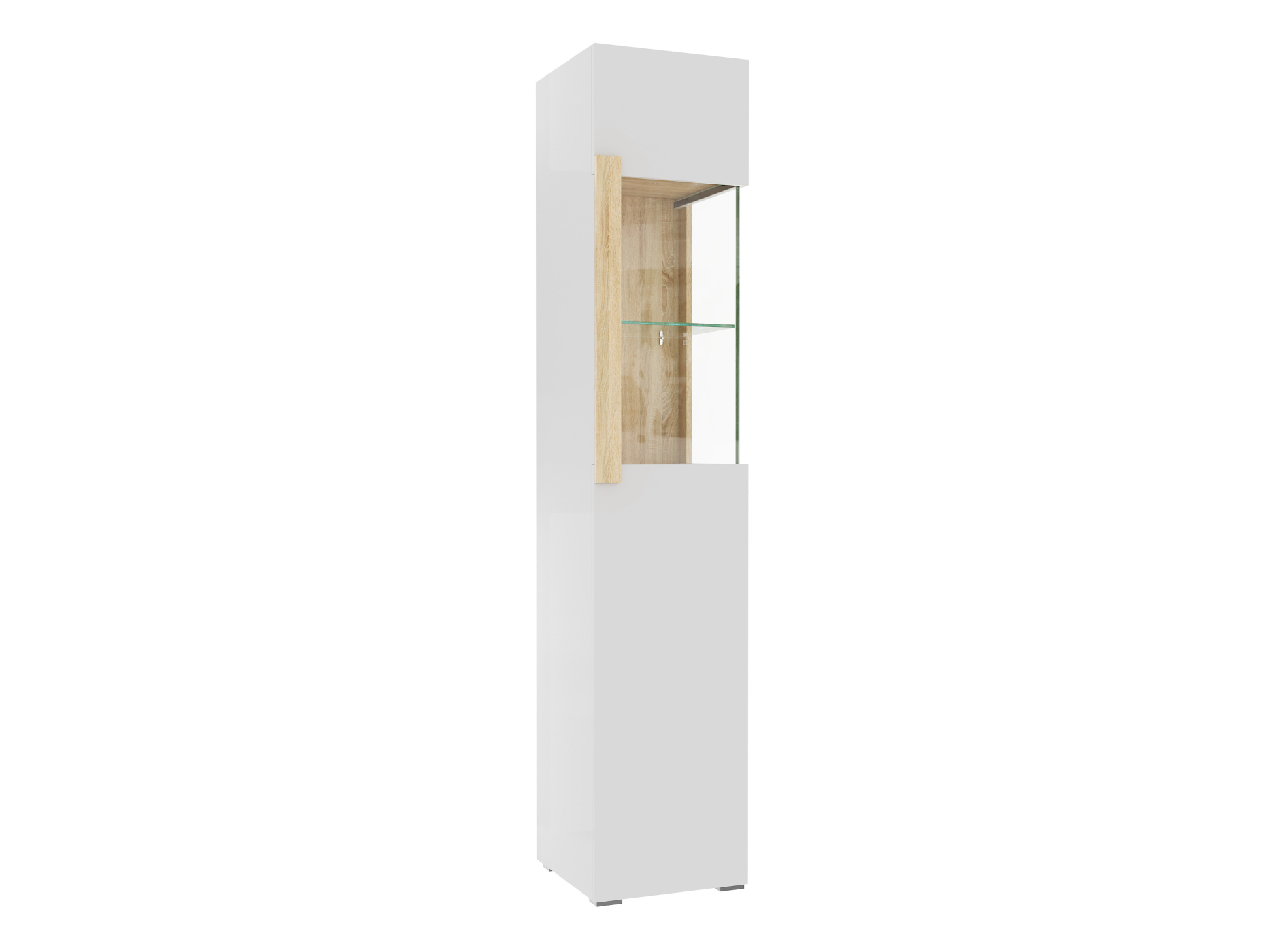 Шкаф витрина дуб белый. Шкаф-витрина Куба (арт.1701). Шкаф-витрина Куба 1701.м2