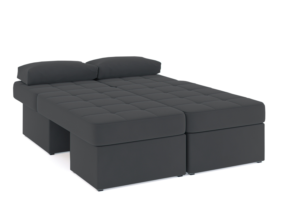 Диваны угловые в гостиную, Диван-кровать угловой Оливер еврокнижка-трансформер, велюр