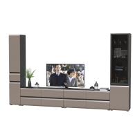 Стенки для гостиной, Мебель в гостиную корпусная Сидней № 135