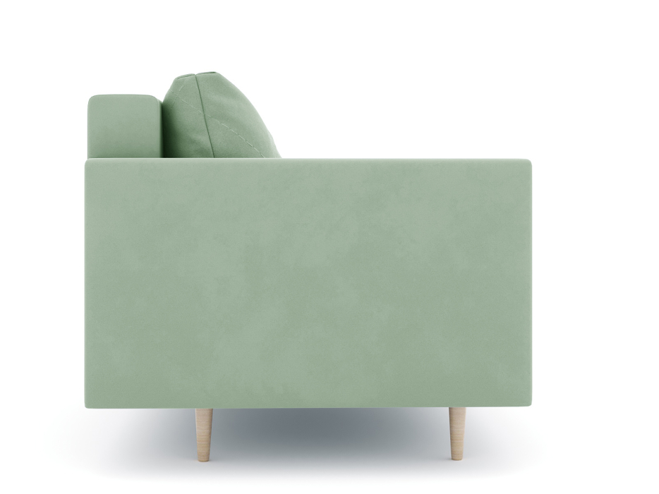 Диваны прямые кухонные, Диван прямой нераскладной Милли мини 2-х  местный с подлокотниками, велюр