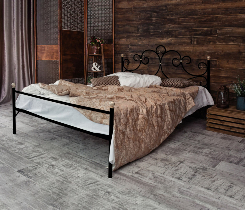 Кованые кровати, Кованая кровать Флоренция 1.8 с одной спинкой