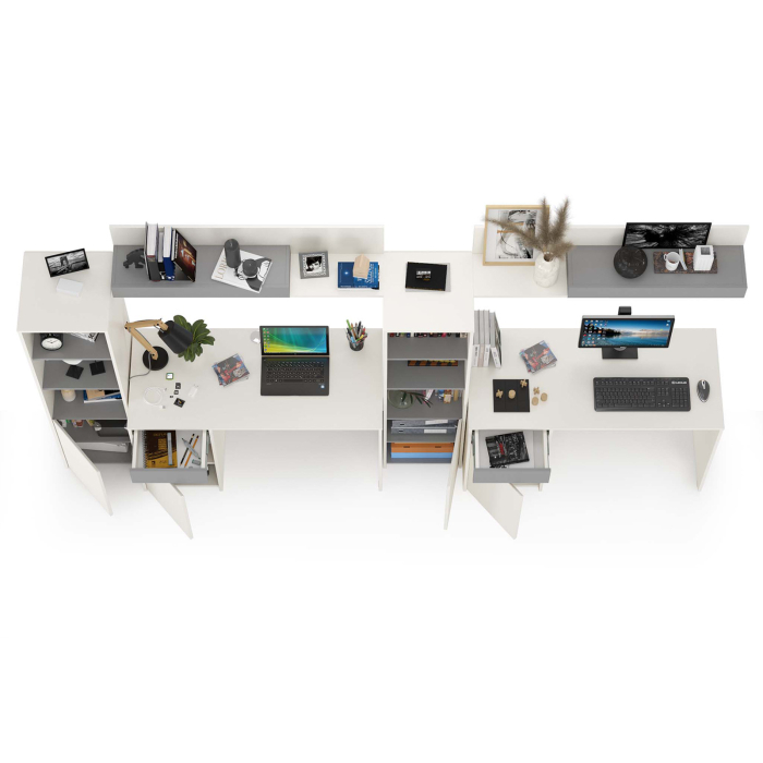 Для девочек, Уголок для учёбы двух школьников Торонто № 08