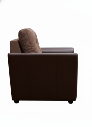 Кресло Амстердам , рогожка/экокожа