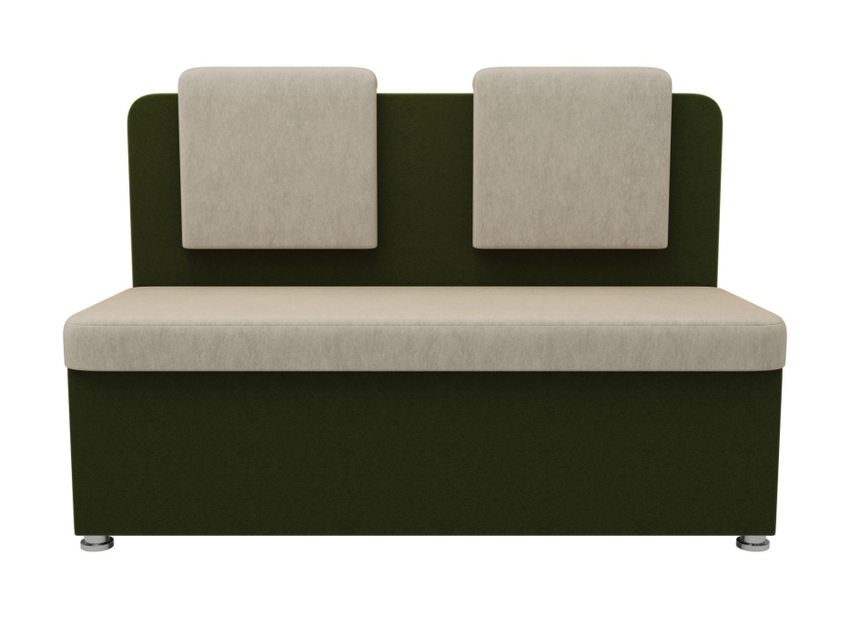 Диваны прямые кухонные, Диван кухонный прямой Маккон 2-х местный, микровельвет