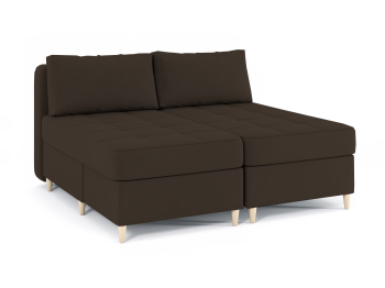 Диван-кровать угловой Оливер 2 еврокнижка-трансформер, велюр