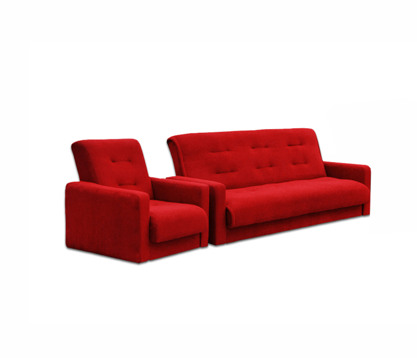 Комплект диван и 1 кресло, Комплект мягкой мебели Милан-1 140, астра