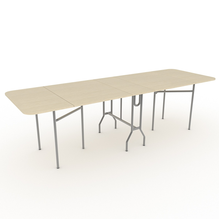 Обеденные столы, Стол книжка трансформер Maksimus Plus 2750х1000х750