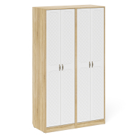 Прихожие, Два шкафа для прихожей П-6 МДФ фрезеровка ромб