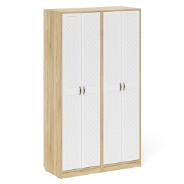 Два шкафа для прихожей П-6 МДФ фрезеровка ромб