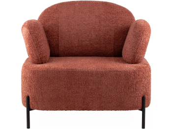 Кресло STOOL GROUP Кэнди с подлокотниками букле