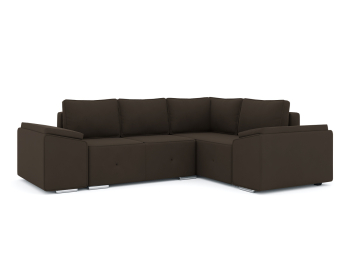 Диван-кровать угловой Хавьер 1 ПБ еврокнижка, велюр