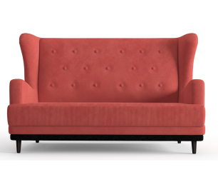 Диван прямой Барон Люкс, Велюр