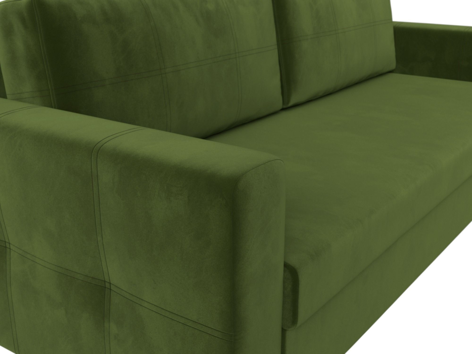 Диваны еврокнижки, Прямой диван Лига-006, микровельвет