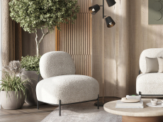 Кресла, Кресло STOOL GROUP Стоун Ткань букле