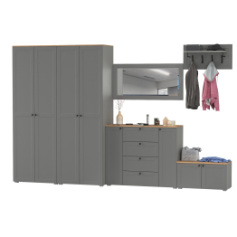 Стенка для прихожей Остин № 54