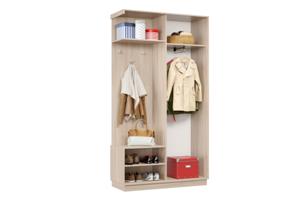 Прихожие, Прихожая Премьер 03 Лайт 05 Левая Мини