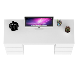 Компьютерный стол с двумя тумбами Мори МС-2