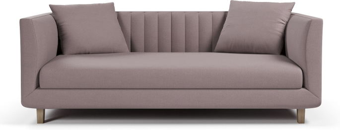 Диван прямой нераскладной Ларт, велюр