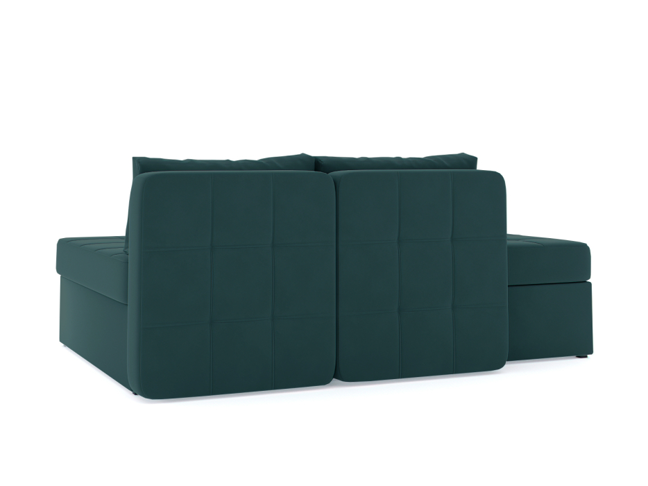 Диваны угловые в гостиную, Диван-кровать угловой Оливер еврокнижка-трансформер, велюр