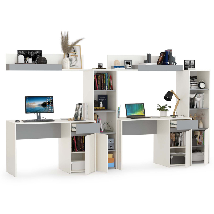 Для девочек, Уголок для учёбы двух школьников Торонто № 08