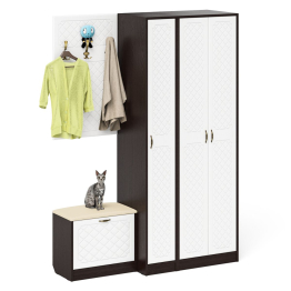 Мебель в прихожую П-6-500 № 47 фрезеровка ромб