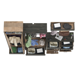 Прихожая модульная в стиле лофт Трувор № 238