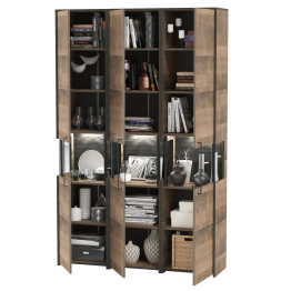 Набор из трёх пеналов с подсветкой в гостиную Трувор