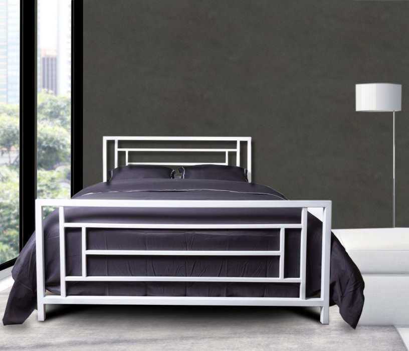 Кровати 140 см, Кровать в стиле лофт Орландо 1.4