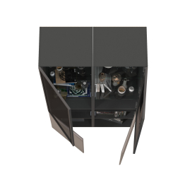 Горка Сидней из двух шкафов-витрин