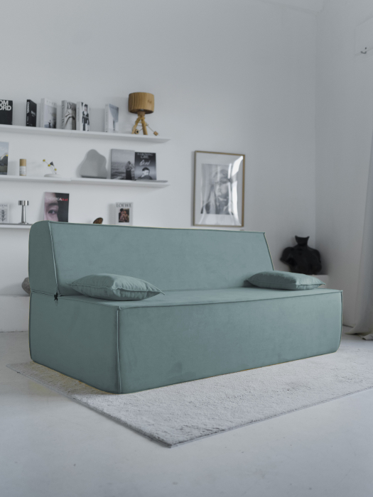 Бескаркасные диваны, Диван бескаркасный Клайд, велюр