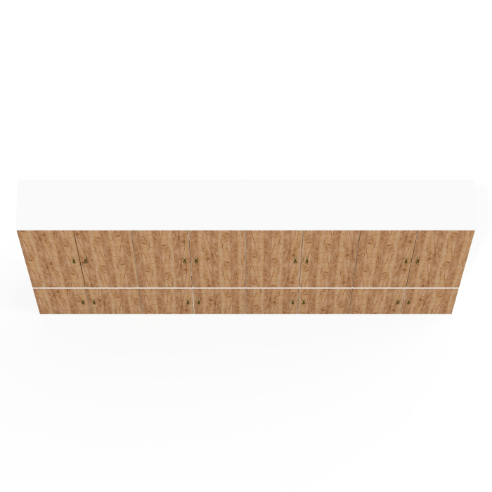 Шкафы двухстворчатые, Шкафы Лидер-8 МД 20Б комплект для прихожей из четырёх шкафов