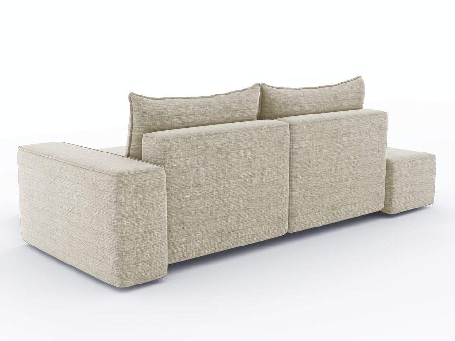 Диваны угловые в гостиную, Диван-кровать угловой Кензо еврокнижка, рогожка Люкс