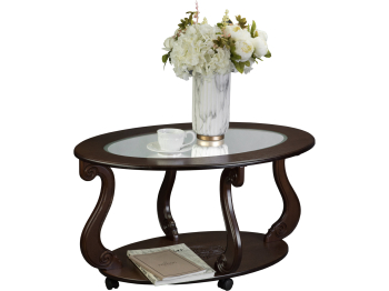 Стол журнальный Мебелик Овация (С) на колесах