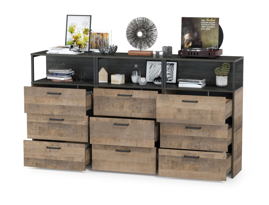 Стенки для гостиной, Три комода с ящиками Трувор