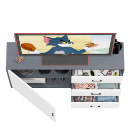 Комод с дверкой и ящиками РВК 122-1504